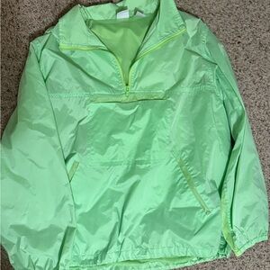 Kids Green Windbreaker Jacket